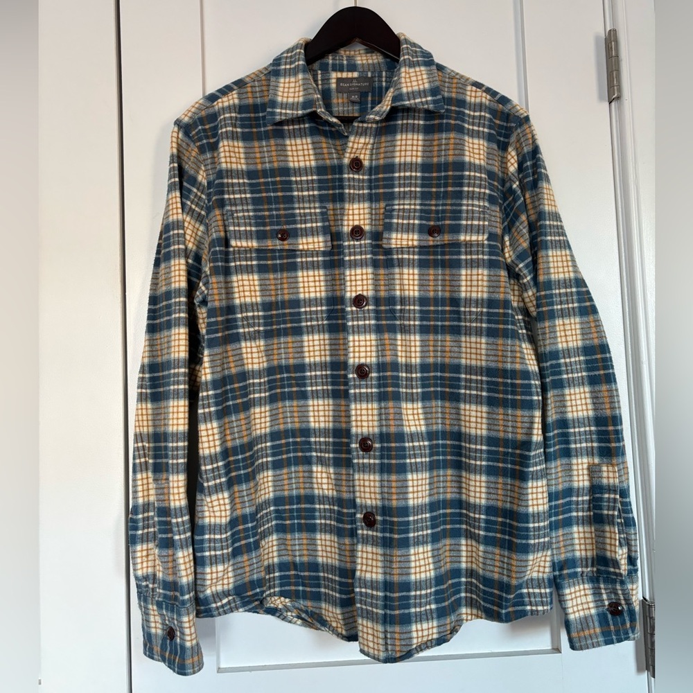 L.L. Bean Men’s Signature 1933 Chamois Cloth Shirt/Jac
